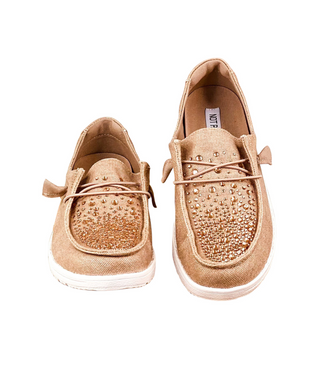 Maco Water Drop in Rose Gold Rhinestone Naughty Monkey