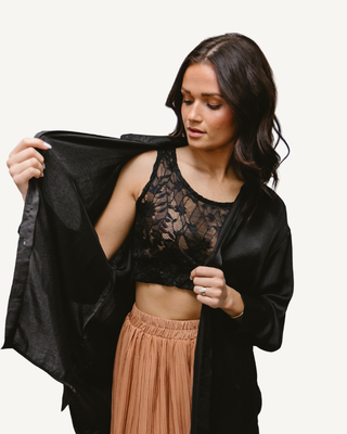 Full Lace Tank Halftee - By Baano