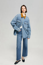 The Cityer Crop Wide Jeans HJ009 Hey Joanie