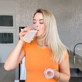 Skinny Series Glass Bottles Set w/ Crystal Clear Lids, 10 oz