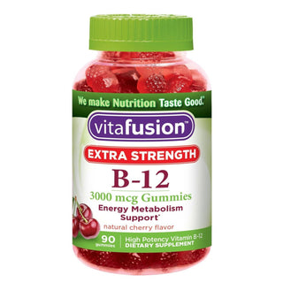 Vitafusion Extra Strength Vitamin B-12 3000 Mcg Natural Cherry Flavor