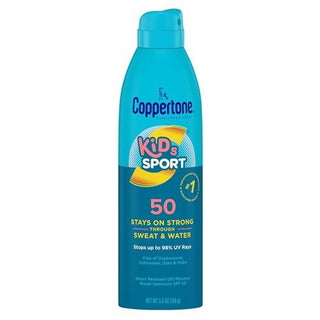 Coppertone Spf#50 Kids Sport Spray 5.5oz (18245) 6 Or More=Unit Price $9.38 Case Pack Info: 12 Units