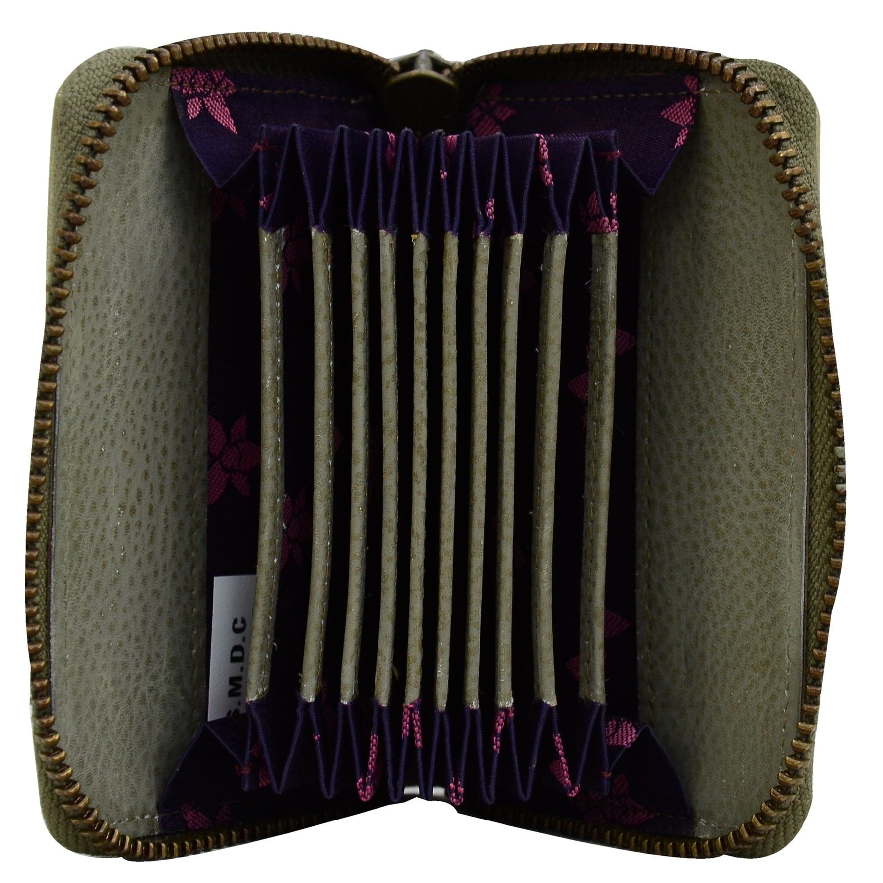 Accordion Style Credit And Business Card Holder - 1110 - By Baano