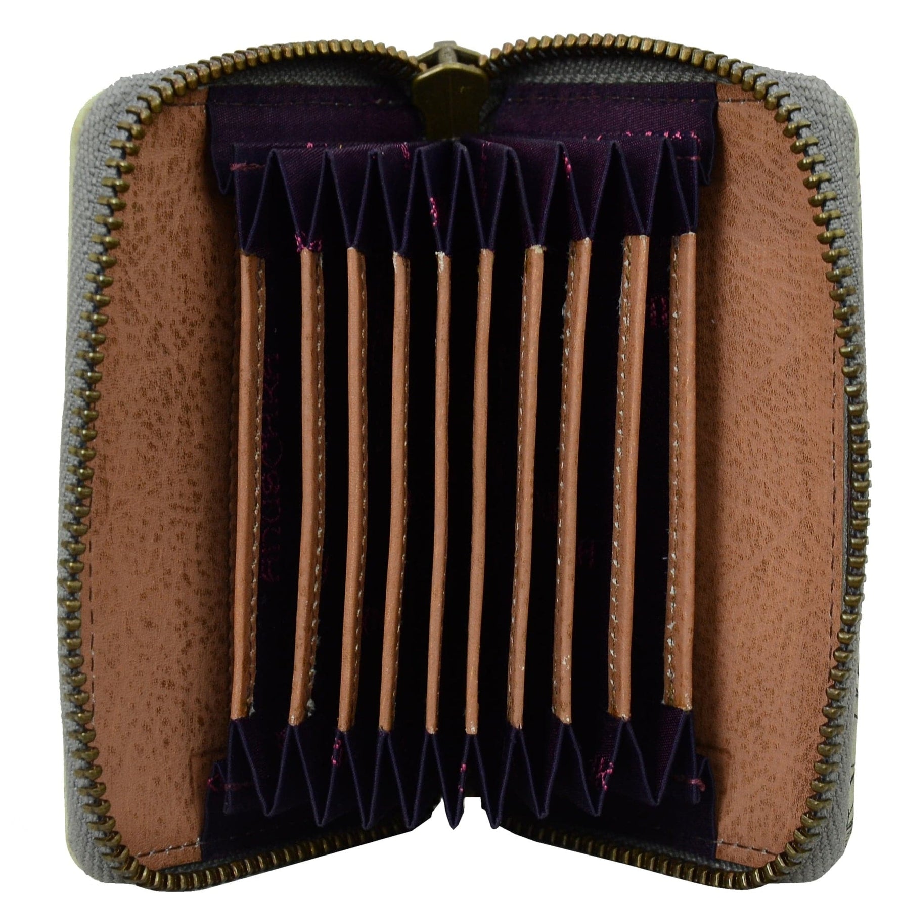 Accordion Style Credit And Business Card Holder - 1110 - By Baano