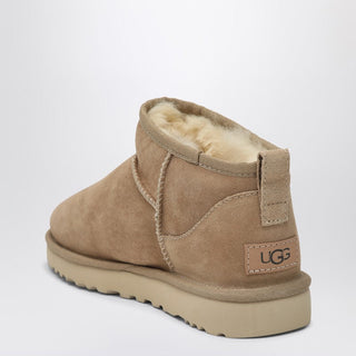 Classic Ultra Mini Sand Coloured Boot - By Baano