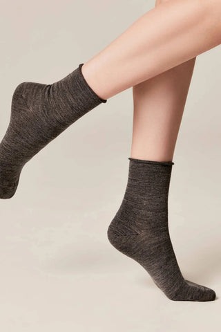 Wool Extended Socks Conte Comfort 000 - By Baano