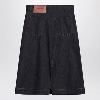 Dark Blue Denim Skirt - By Baano