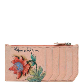 RFID Blocking Card Case with Coin Pouch - 1140