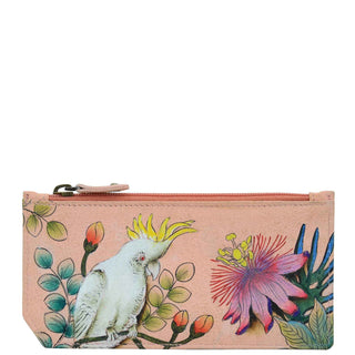 RFID Blocking Card Case with Coin Pouch - 1140