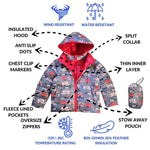 Car Seat Coat | The Road Coat Down - Rescue Print
