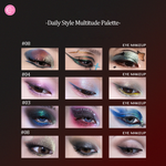 CHEERYEP (QIANYAN) X @freya86_ff  16-Color Natural Star Eye Shadow Palette - 09#Floating Life