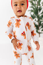 Magical Gingerbread | ZIP ROMPER - By Baano