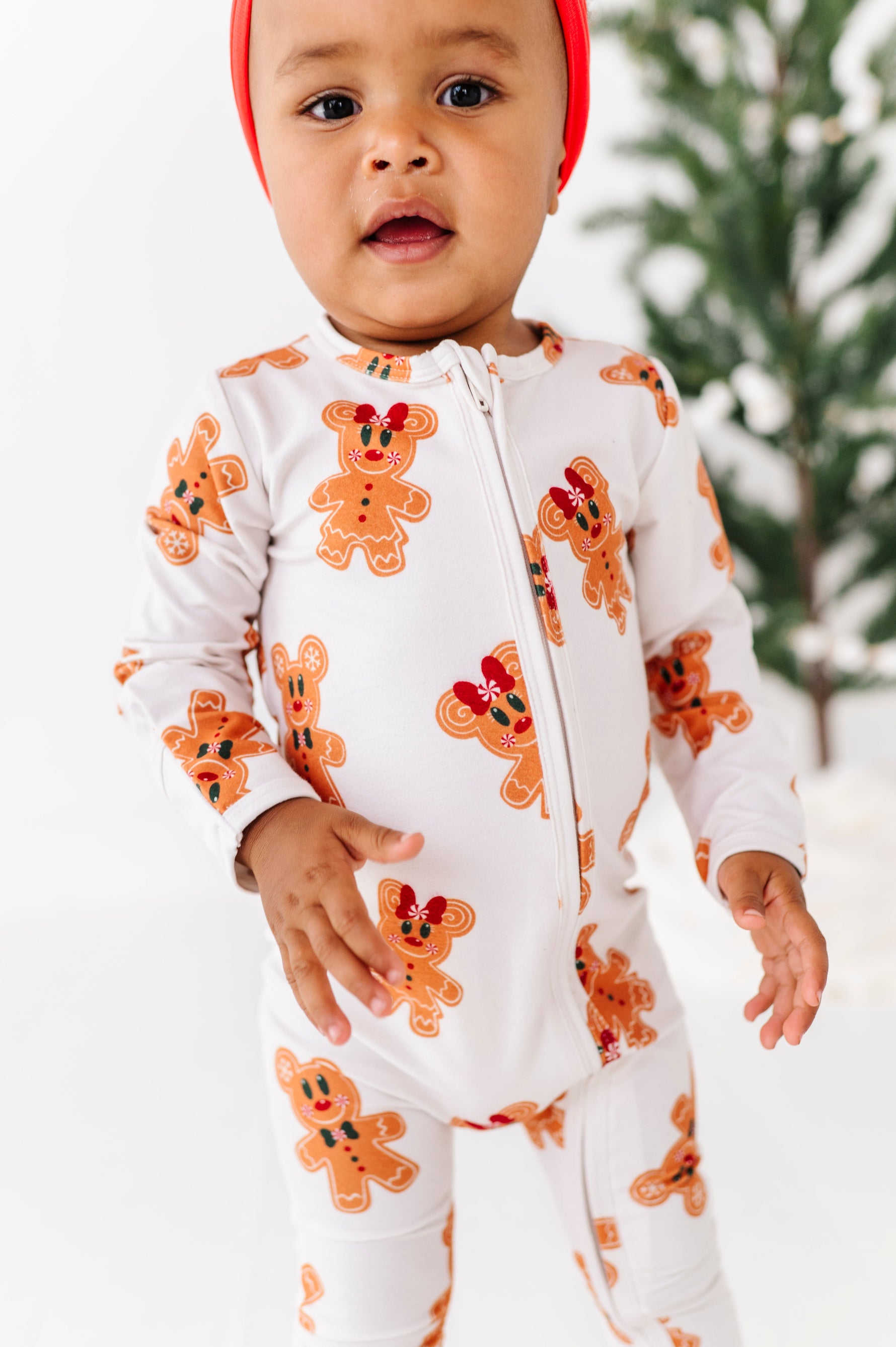 Magical Gingerbread | ZIP ROMPER - By Baano