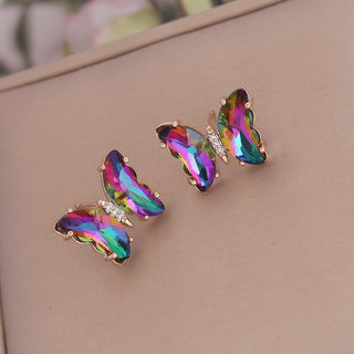 CRYSTAL BUTTERFLY RINGS (ADJUSTABLE)