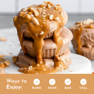 Creamy Peanut Butter Chocolate Protein Powder - By Baano