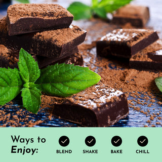 Mint Chocolate Protein Powder - By Baano