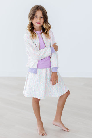 Unicorn Flip Sequin Twirl Skort - By Baano