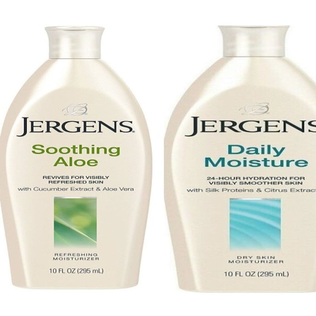 Jergens Soothing Aloe Relief Refreshing Moisturizing Lotion - 10 Oz