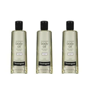 Neutrogena Body Oil Light Sesame Formula, Fragrance Free 8.5 Oz