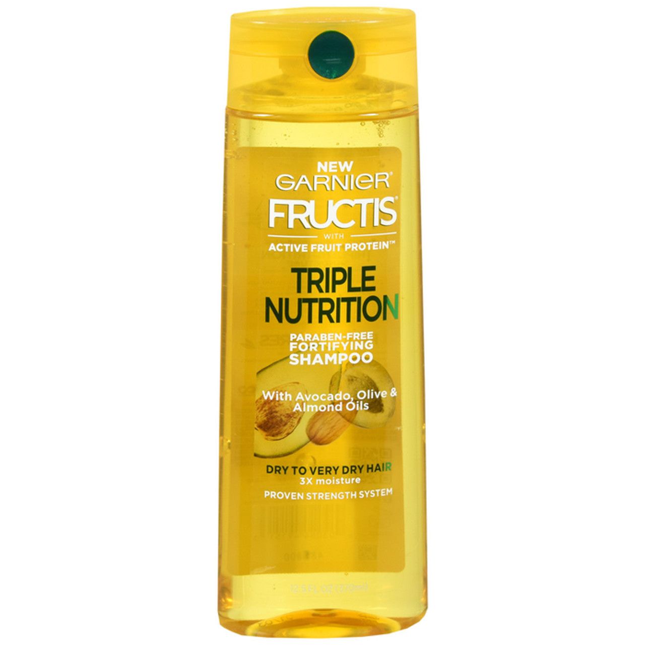 Fructis Garnier Triple Nutrition Dry Hair Shampoo 370ml
