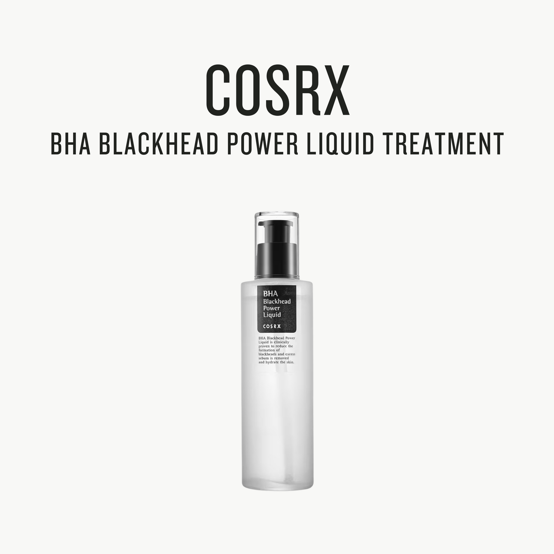 [ COSRX ] BHA Blackhead  Power Liquid Treatment