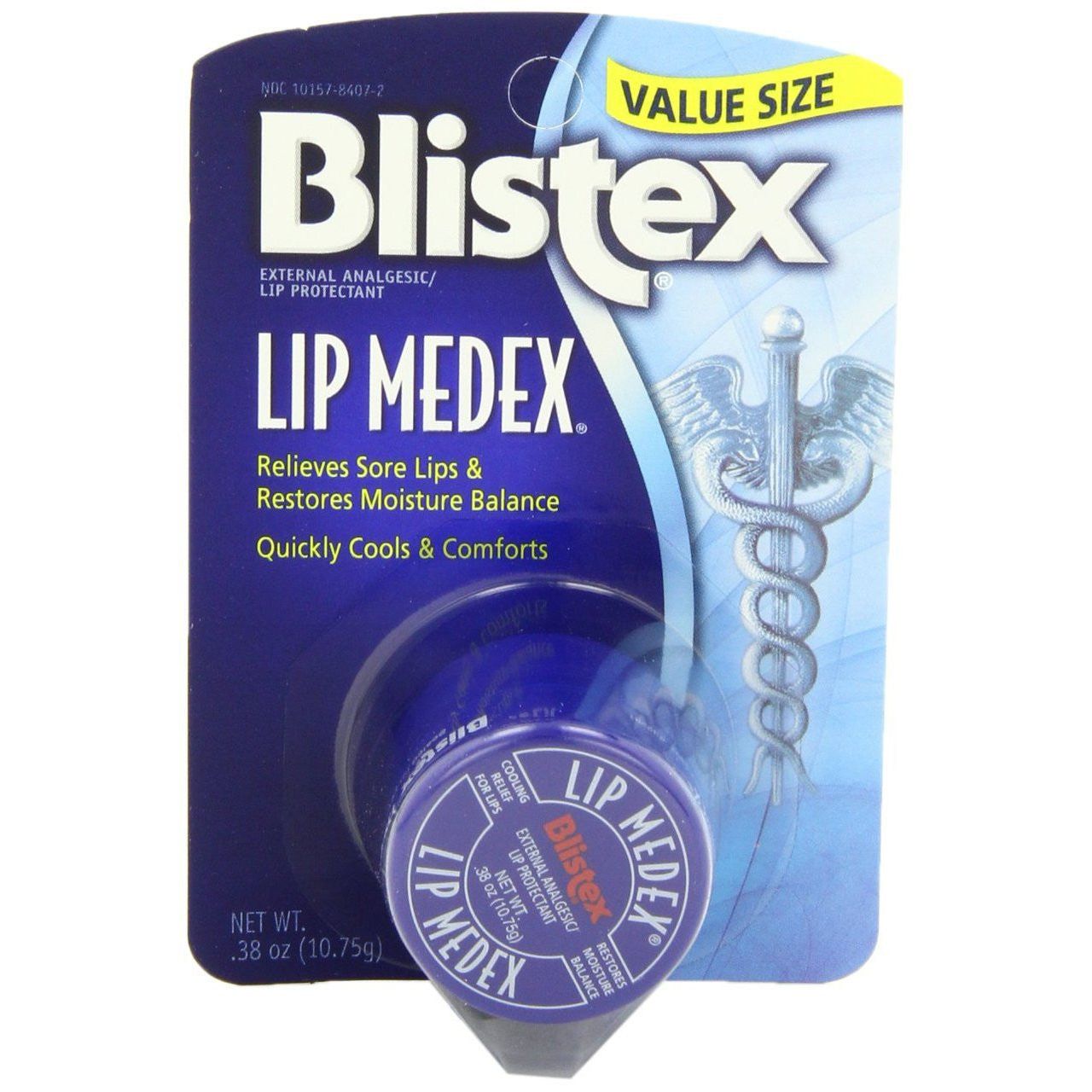 Blistex External Analgesic/Lip Protectant, Lip Medex, 0.25 Oz