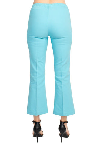 Peace of Cloth Regan Crop Flare Stretch Cotton Pant - Glamourous Grace