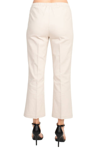 Peace of Cloth Regan Crop Flare Stretch Cotton Pant - Glamourous Grace