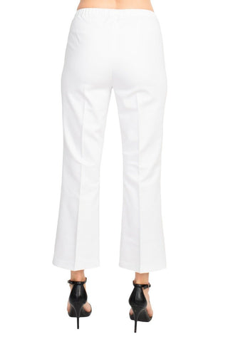 Peace of Cloth Regan Crop Flare Stretch Cotton Pant - Glamourous Grace