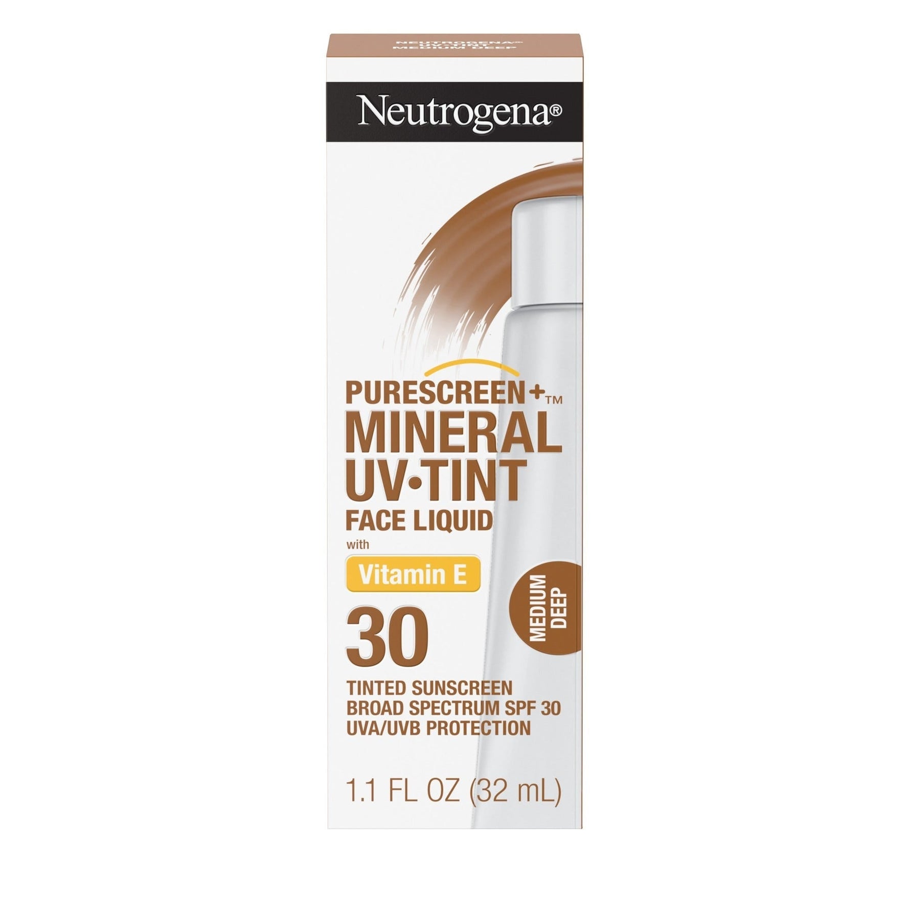 Neutrogena Purescreen Mineral Uv Tinted Face Sunscreen Spf 30 - 1.1 Oz