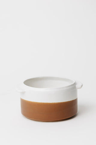 Waylon Soup Bowl - Brown/White - Set of 4