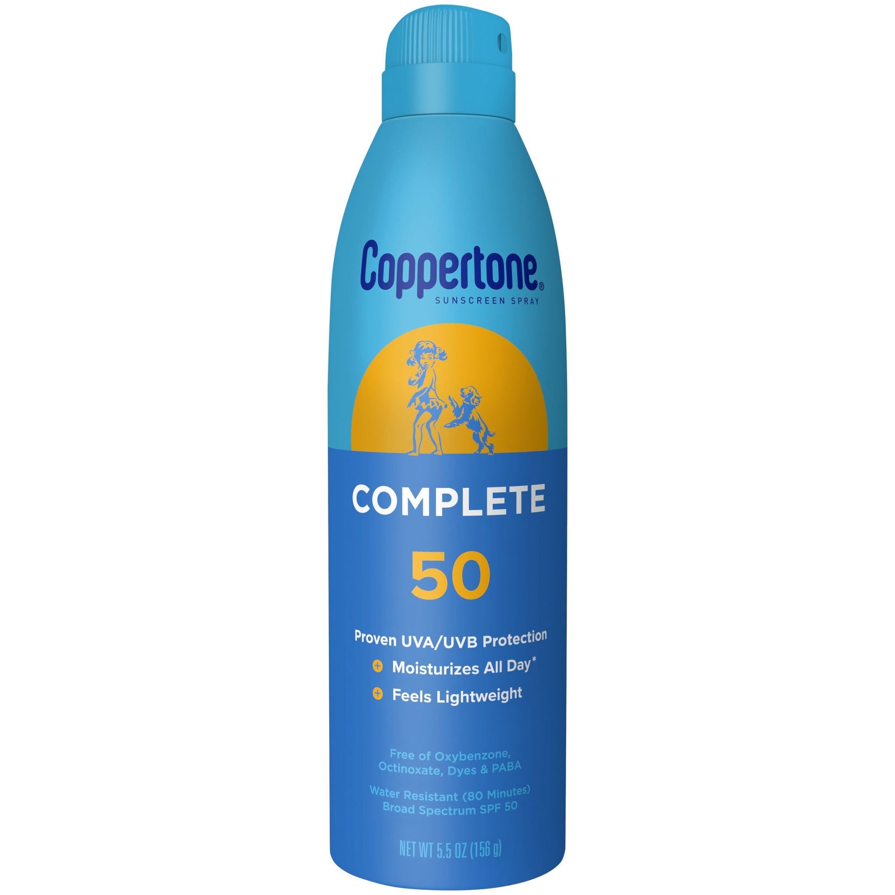 Coppertone Complete Sunscreen Spray - SPF 50 - 5.5oz
