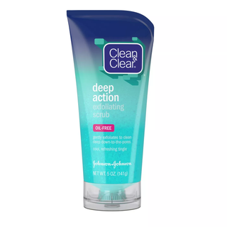 Clean & Clear Exfoliating Scrub, Deep Action, Oil Free 5 Oz
