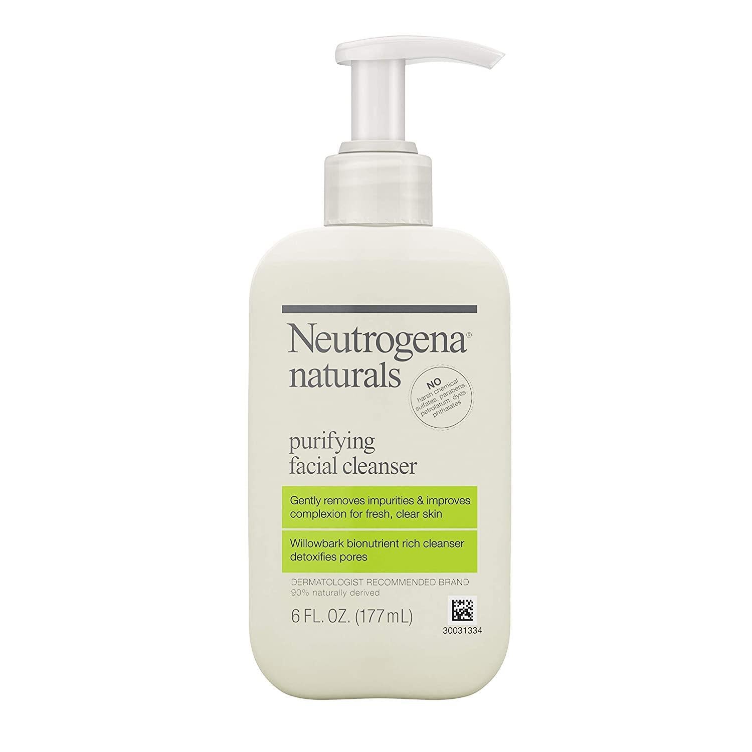 Neutrogena Naturals Purifying Facial Cleanser With Salicylic Acid - 6 Fl Oz