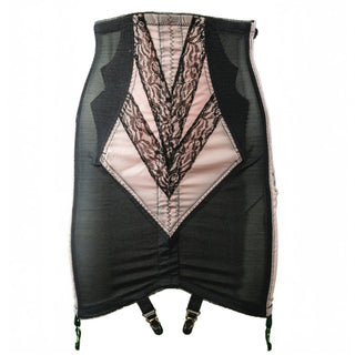 Style 1294 | High Waist Open Bottom Girdle | Extra Firm Shaping | Side Zipper + Hook Closure Rago Shapewear