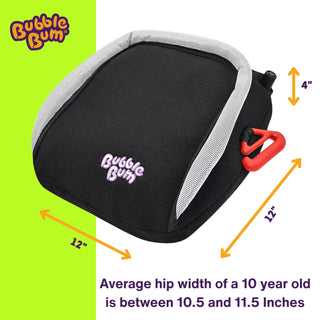 BubbleBum Inflatable Car Booster Seat - Travel Booster Seat - Black Style ✔️ - By Baano