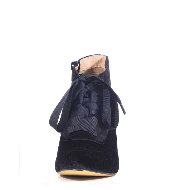 Taylor Velvet Enchanting Booties Chelsea Crew