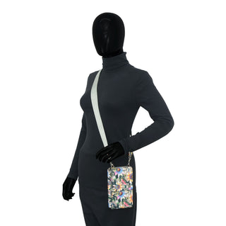 Wanderlust Luxe Fabric Phone Organizer Wallet - 13012