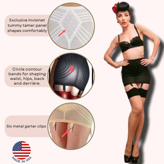 Style 1359 | Waistline Open Bottom Breathable Power Mesh Fabric | Firm to Extra Firm Support Rago Shapewear