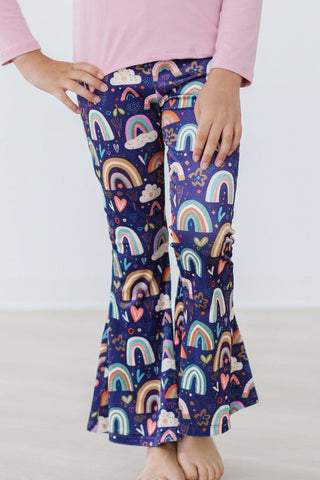 SALE Midnight Rainbow Ribbed Velvet Bells - By Baano
