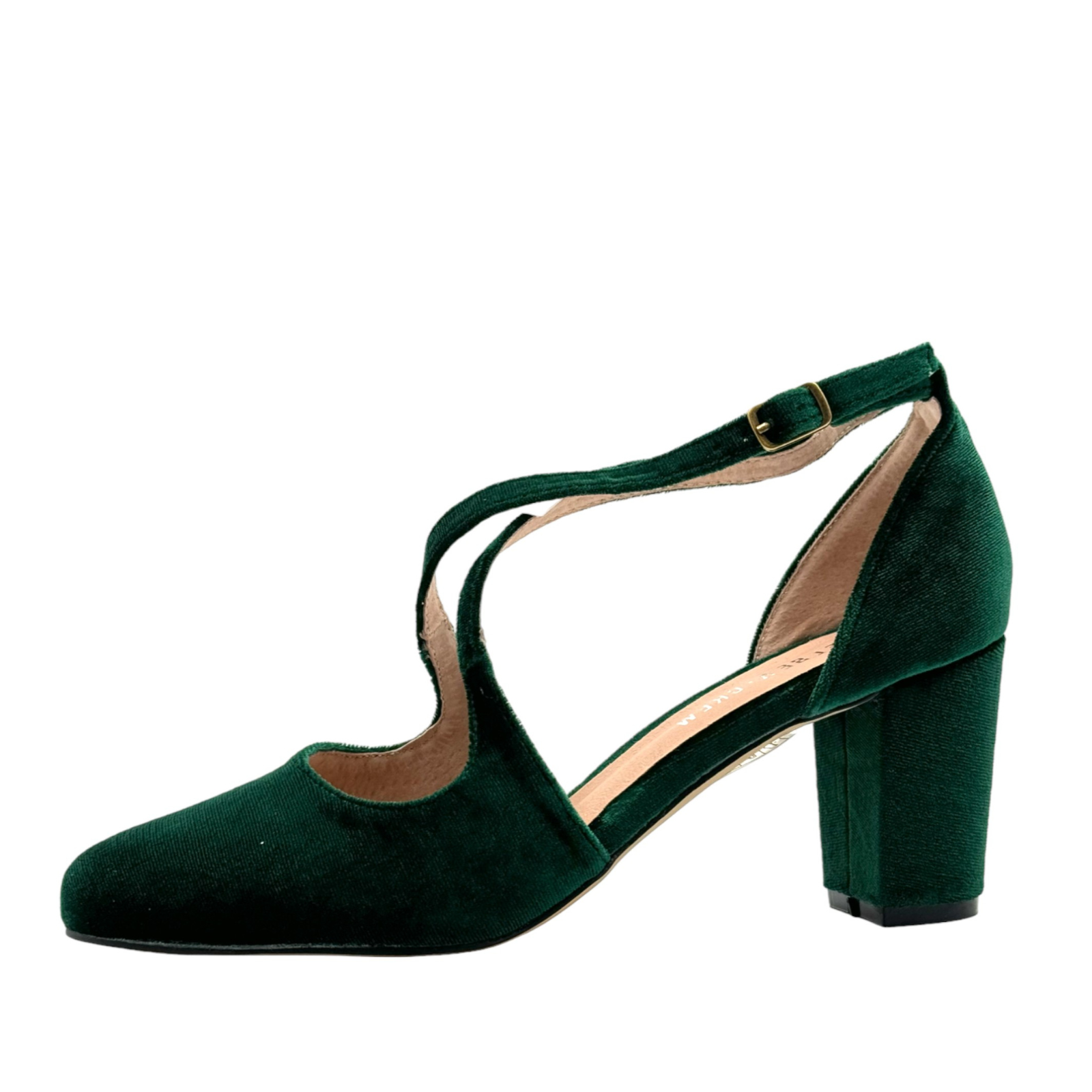 Oren Velvet Mary Jane Heels Chelsea Crew