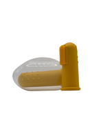 Finger Toothbrushes // Mustard & Army Green