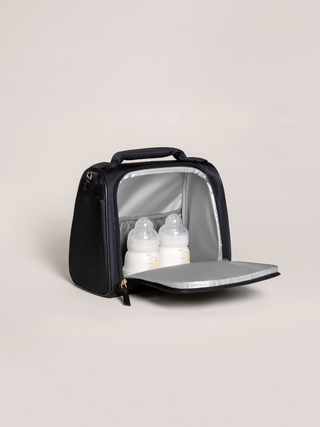 Insulated Bottle Bag - Black - By Baano
