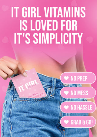 It Girl Snack - Superfoods Greens Gummies in Pink Starburst Flavor