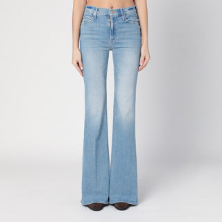 Flared Jeans The Doozy Light Blue Washed - By Baano