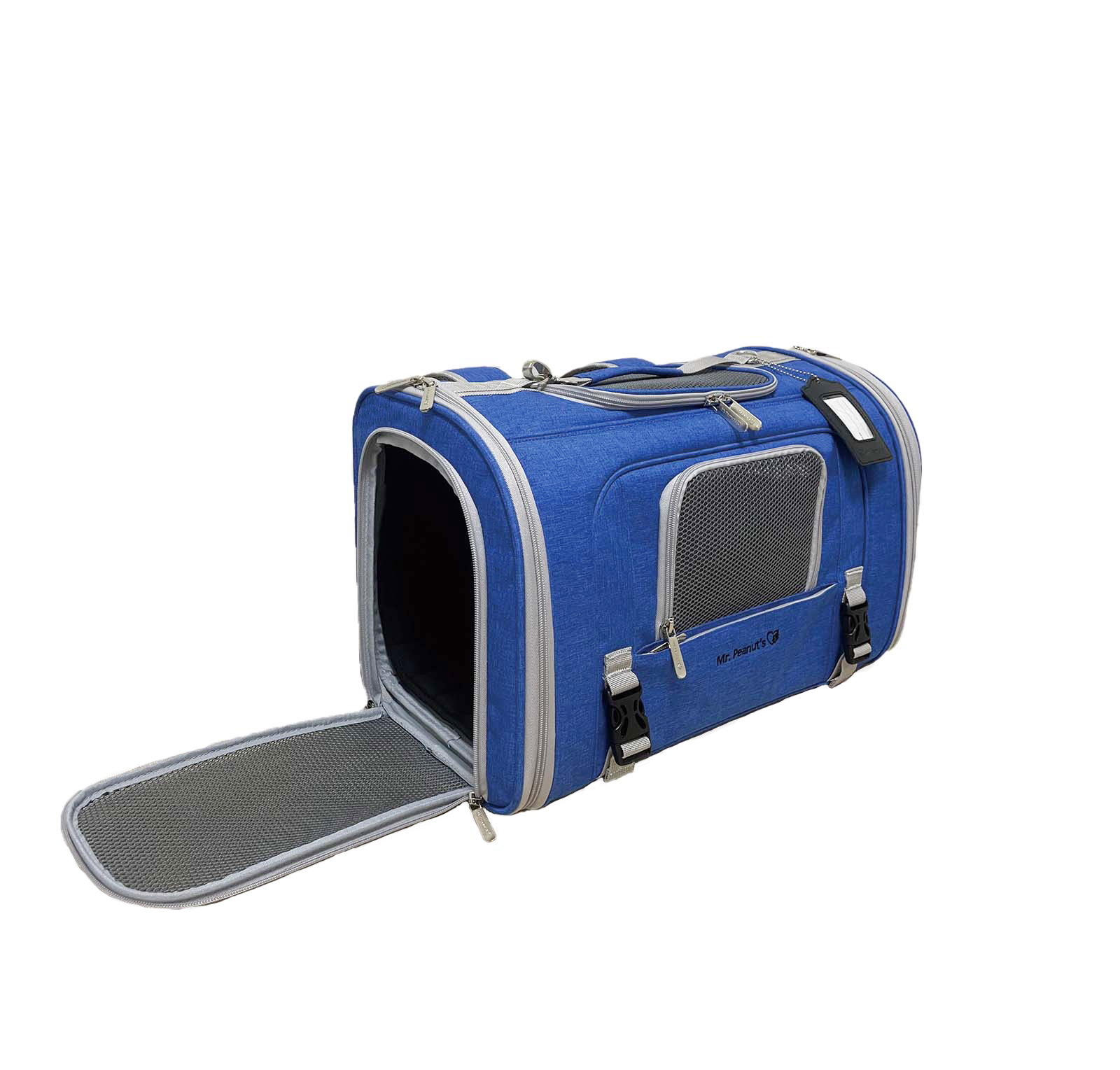 Mr. Peanut's Monterey Series Airline Compliant Horizontal Backpack Pet Carrier - By Baano