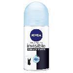 Nivea INVISIBLE FOR BLACK & WHITE DEODORANT 48 Hour Pure Roll On X3