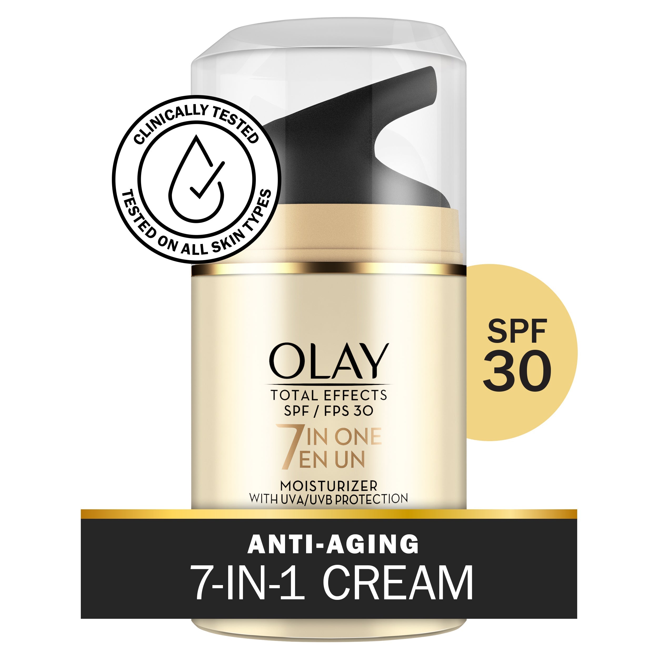 Olay Total Effects 7 In One Face Moisturizer SPF 30, 1.7 Fl Oz