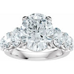 1 ¾ctw Oval Cut Luxury Engagement Ring Ring Deluxe Fine Jewelry