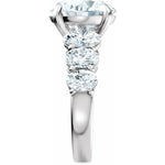 1 ¾ctw Oval Cut Luxury Engagement Ring Ring Deluxe Fine Jewelry